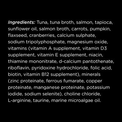 Show full view: Go! Solutions Booster Brain Health Tuna & Salmon Pate Wet Cat Food, 2.5-oz pouch, 12 count slide 4 of 10
