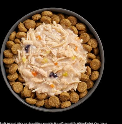 Show full view: Go! Solutions Booster Immune Health Shredded Chicken & Salmon in Broth Wet Dog Food, 2.8-oz pouch, 12 count slide 6 of 10