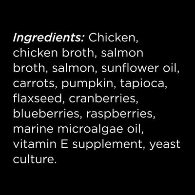 Show full view: Go! Solutions Booster Immune Health Shredded Chicken & Salmon in Broth Wet Dog Food, 2.8-oz pouch, 12 count slide 4 of 10