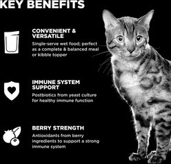 Go! Solutions Booster Immune Health Tuna Pate Wet Cat Food, 2.5-oz pouch, 12 count slide 2 of 8