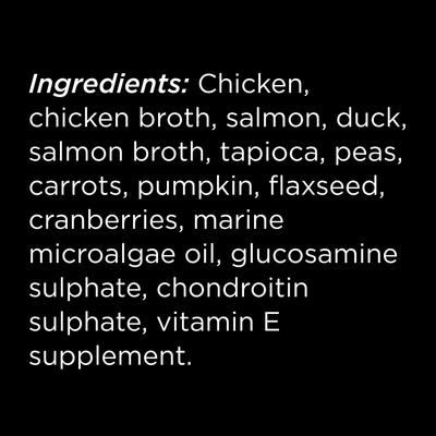 Show full view: Go! Solutions Booster Joint Care Chicken, Salmon & Duck Pate Wet Dog Food, 2.8-oz pouch, 12 count slide 4 of 10