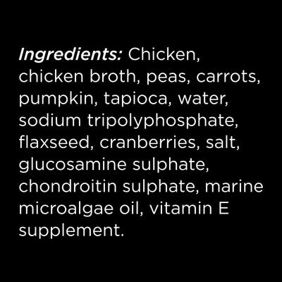 Show full view: Go! Solutions Booster Joint Care Minced Chicken with Gravy Wet Dog Food, 2.8-oz pouch, 12 count slide 4 of 10
