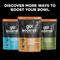 Show in main carousel: Go! Solutions Booster Tranquility Minced Chicken with Gravy Wet Dog Food, 2.8-oz pouch, 12 count slide 9 of 10