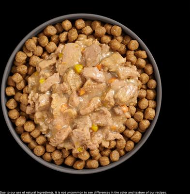 Show full view: Go! Solutions Booster Weight Management Minced Chicken & Tuna with Gravy Wet Cat Food, 2.5-oz pouch, 12 count slide 6 of 10