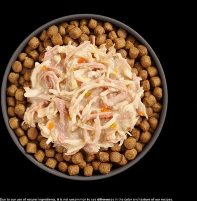 Show full view: Go! Solutions Booster Weight Management Shredded Chicken & Duck in Broth Wet Cat Food, 2.5-oz pouch, 12 count slide 6 of 10