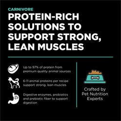 Go! Solutions Carnivore Grain-Free Chicken, Turkey + Duck Adult Recipe Dry Dog Food, 22-lb bag slide 2 of 9