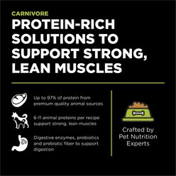 Go! Solutions Carnivore Grain-Free Chicken, Turkey + Duck Puppy Recipe Dry Dog Food, 12-lb bag slide 2 of 9