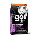 Go! Solutions Carnivore Grain-Free Chicken, Turkey + Duck Recipe Dry Cat Food, 3-lb bag