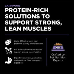 Go! Solutions Carnivore Grain-Free Chicken, Turkey + Duck Senior Recipe Dry Dog Food, 22-lb bag slide 2 of 9