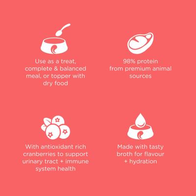 Show full view: Go! Solutions Carnivore Grain-Free Salmon + Cod Pate Cat Food, 6.4-oz, case of 24 slide 5 of 11