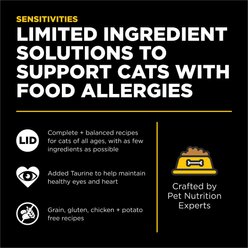 Go! Solutions Sensitivities Limited Ingredient Duck Grain-Free Dry Cat Food, 3-lb bag slide 2 of 9