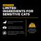 Show in main carousel: Go! Solutions Sensitivities Limited Ingredient Grain-Free Duck Pate Cat Food, 6.4-oz, case of 24 slide 7 of 11