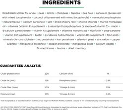 Go! Solutions Sensitivities Limited Ingredient Grain-Free Insect Recipe Dry Dog Food, 22-lb bag slide 2 of 9