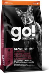 Go! Solutions Sensitivities Limited Ingredient Lamb Grain-Free Dry Dog Food, 12-lb bag