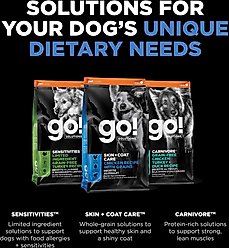 Go! Solutions Skin + Coat Care Chicken Recipe Dry Dog Food, 22-lb bag slide 2 of 9