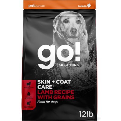 Go! Solutions Go! Solutions Skin + Coat Care Lamb Recipe Dry Dog Food, 12-lb bag