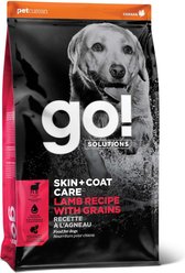 Go! Solutions Skin + Coat Care Lamb Recipe Dry Dog Food, 22-lb bag
