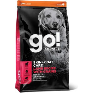 Go! Solutions Skin + Coat Care Lamb Recipe Dry Dog Food, 22-lb bag