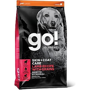 Go! Solutions Skin + Coat Care Lamb Recipe Dry Dog Food, 3.5-lb bag
