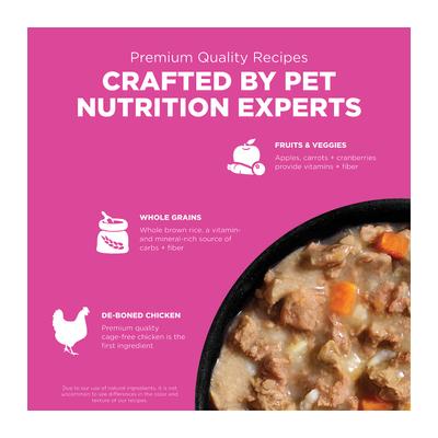 Show full view: Go! Solutions Skin + Coat Care Minced Chicken Cat Food, 6.4-oz, case of 24 slide 6 of 10