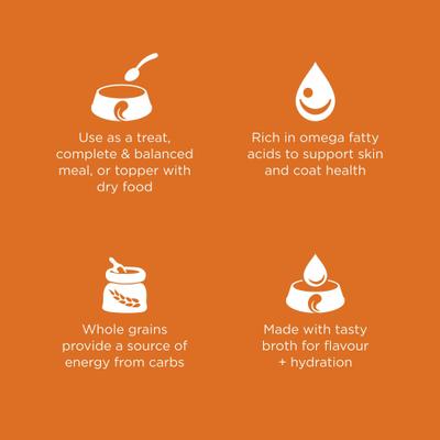 Show full view: Go! Solutions Skin + Coat Care Salmon Pate Cat Food, 6.4-oz, case of 24 slide 5 of 11