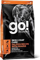 Go! Solutions Skin + Coat Care Salmon Recipe Dry Dog Food, 22-lb bag