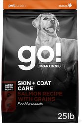 Go! Solutions Skin + Coat with Grains Puppy Large Breed Recipe Dry Dog Food, 25-lb bag