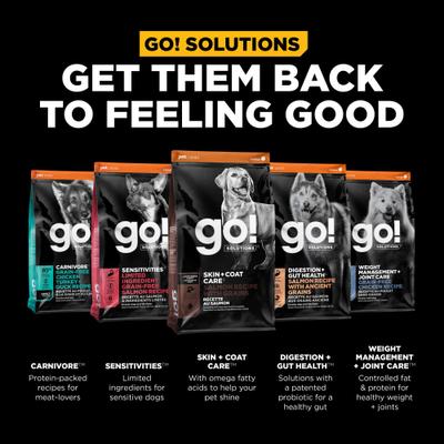 Show full view: Go! Solutions Skin + Coat with Grains Puppy Large Breed Recipe Dry Dog Food, 25-lb bag slide 7 of 12