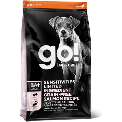Go! Solutions Go! Solutions Small Bites Limited Ingredient Grain-Free Salmon Recipe Dry Dog Food, 6-lb bag