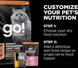 Go! Solutions Weight Management + Joint Care Salmon Recipe Grain-Free Dry Cat Food, 6-lb bag slide 2 of 9
