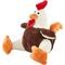 Show in main carousel: GoDog Checkers Chew Guard Rooster Squeaky Plush Dog Toy, Fat Large slide 4 of 10
