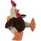 Show in main carousel: GoDog Checkers Chew Guard Rooster Squeaky Plush Dog Toy, Fat Large slide 6 of 10