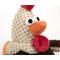 Show in main carousel: GoDog Checkers Chew Guard Rooster Squeaky Plush Dog Toy, Fat Large slide 7 of 10