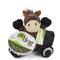 Show in main carousel: GoDog Checkers Sitting Horse Squeaker Dog Toy, Brown, X-Small slide 1 of 6