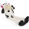 Show in main carousel: GoDog Checkers Skinny Cow Squeaker Dog Toy, White, Small slide 2 of 5