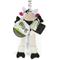 Show in main carousel: GoDog Checkers Skinny Cow Squeaker Dog Toy, White, X-Small slide 1 of 5