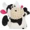 Show in main carousel: GoDog Checkers Skinny Cow Squeaker Dog Toy, White, X-Small slide 3 of 5