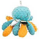 GoDog Crazy Tugs Octopus Squeaker Dog Toy, Large