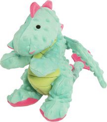 GoDog Dragons Chew Guard Squeaky Plush Dog Toy, Seaform, Large slide 1 of 5