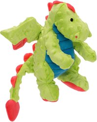 GoDog Dragons Squeaky Dog Toy, Green, Large