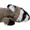 Show in main carousel: GoDog Flatz Raccoon Dog Toy, Grey, Small slide 5 of 8