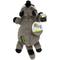 Show in main carousel: GoDog Flatz Raccoon Squeaky Plush Dog Toy, Brown, Large slide 7 of 8