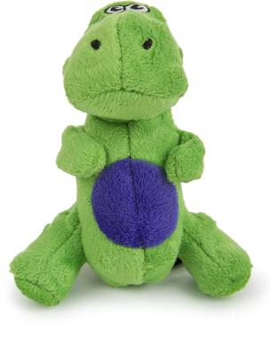 Show full view: GoDog Just for Me Chew Guard T-Rex Squeaky Plush Dog Toy slide 4 of 9