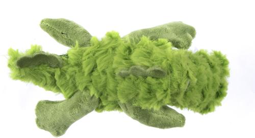 Show full view: GoDog PlayClean Gator Soft Plush Squeaky Dog Toy, Small slide 4 of 5