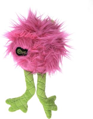 Show full view: GoDog PlayClean Germs Soft Plush Squeaky Dog Toy, Lime, Large slide 6 of 7