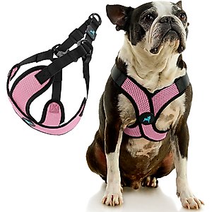 Gooby Comfort X Step In Lite Dog Harness, Pink, X-Large: 22 to 28-in chest