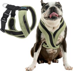 Gooby Escape Free Comfort X One Dog Harness, Portland Green, Medium: 16 to 19.75-in chest