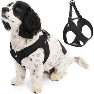 Gooby Escape Free Easy Fit Dog Harness, Black, Large: 20.25 to 24.75-in chest
