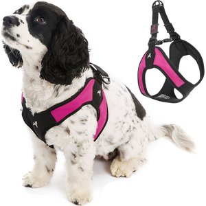Gooby Escape Free Easy Fit Dog Harness, Hot Pink, Medium: 18 to 21.75-in chest