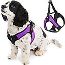 Gooby Escape Free Easy Fit Dog Harness, Purple, Small: 16 to 19.25-in chest